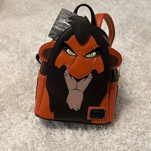 Loungefly Disney scar backpack new with tags